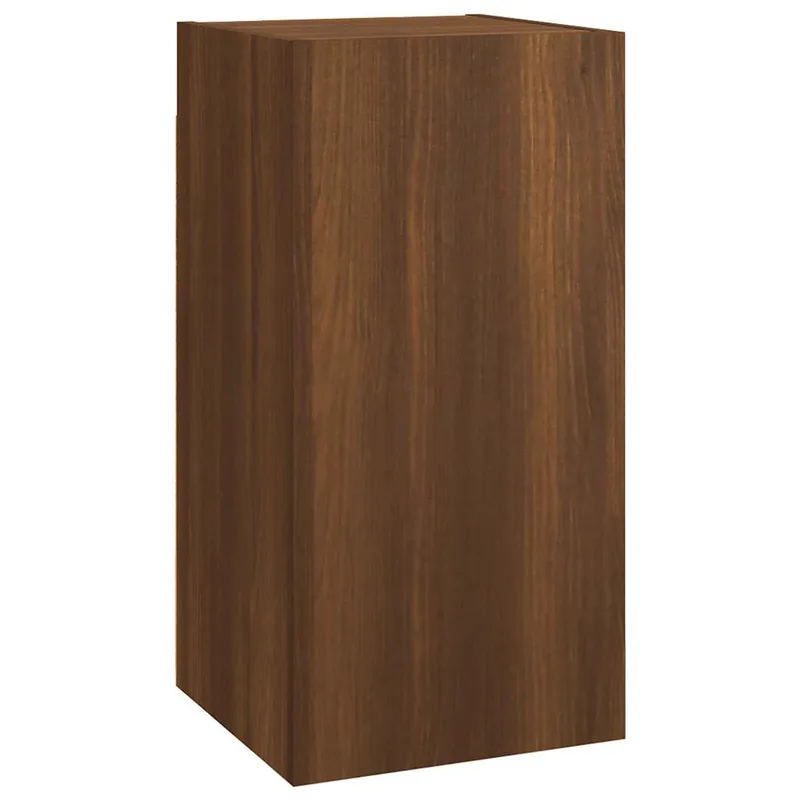 vidaXL Έπιπλο Τηλεόρασης Καφέ Δρυς 30,5x30x60 εκ. Επεξεργασμένο Ξύλο