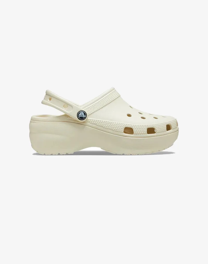 CROCS Classic Platform Clog W 206750-2Y2 Ecru