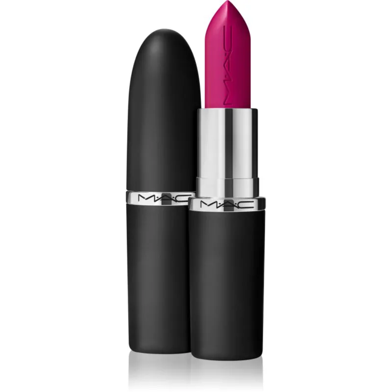 MAC Cosmetics MACximal Sleek Satin Lipstick κρεμώδες ενυδατικό κραγιόν απόχρωση Popstar Ροζ 3.5 γρ