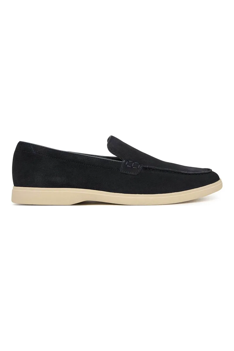 Clarks ανδρικά suede loafers "Torford Easy" - 26186149 Μπλε Σκούρο