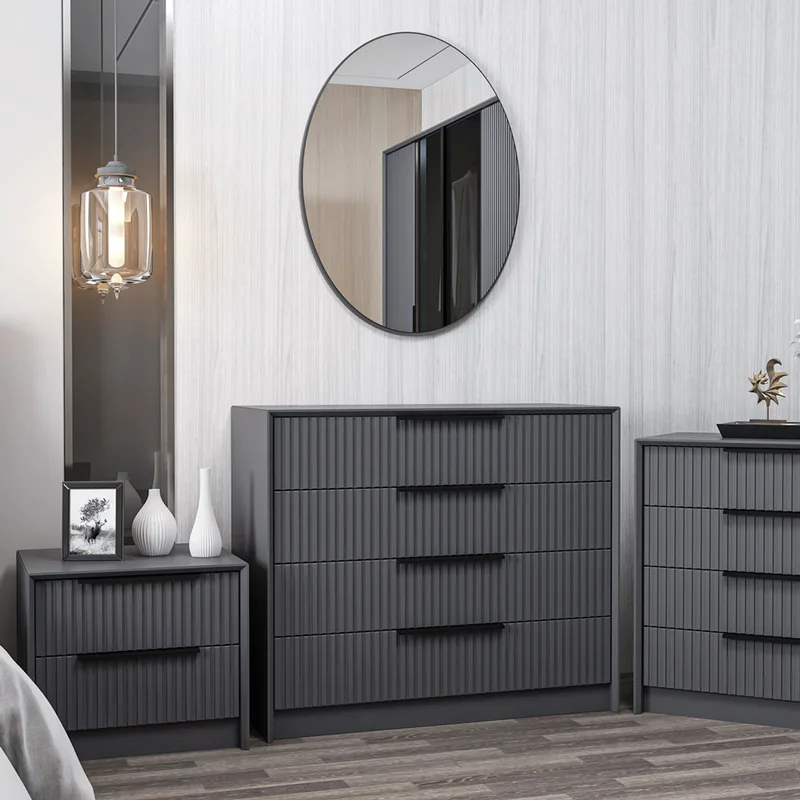 Συρταριέρα Kale Luxe - 4801 506Mnr1533 (100x85x45 cm)