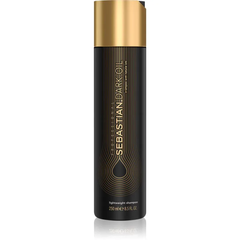 Sebastian Professional Dark Oil ενυδατικό σαμπουάν Για λάμψη και απαλότητα μαλλιών 250 ml