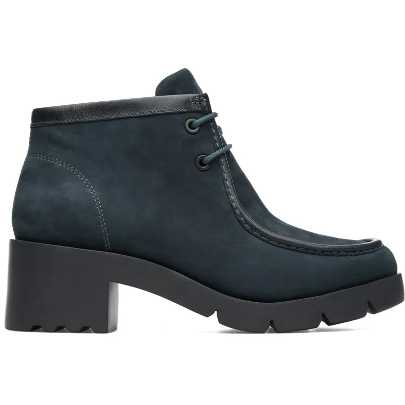 CAMPER Wanda - Μποτάκια Για Γυναικεία - Μπλε, Μέγεθος 37, Smooth leather