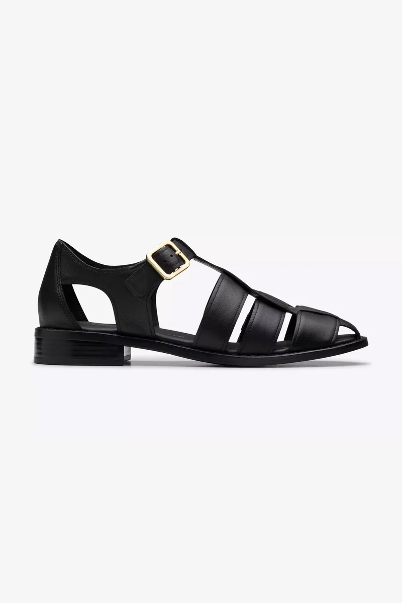 Clarks γυναικεία σανδάλια "Orianna Twist" - 26181215 Μαύρο