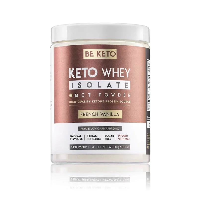 Beketo Κέτο Ρόφημα Πρωτεΐνης Whey Βανίλια MCT 300gr