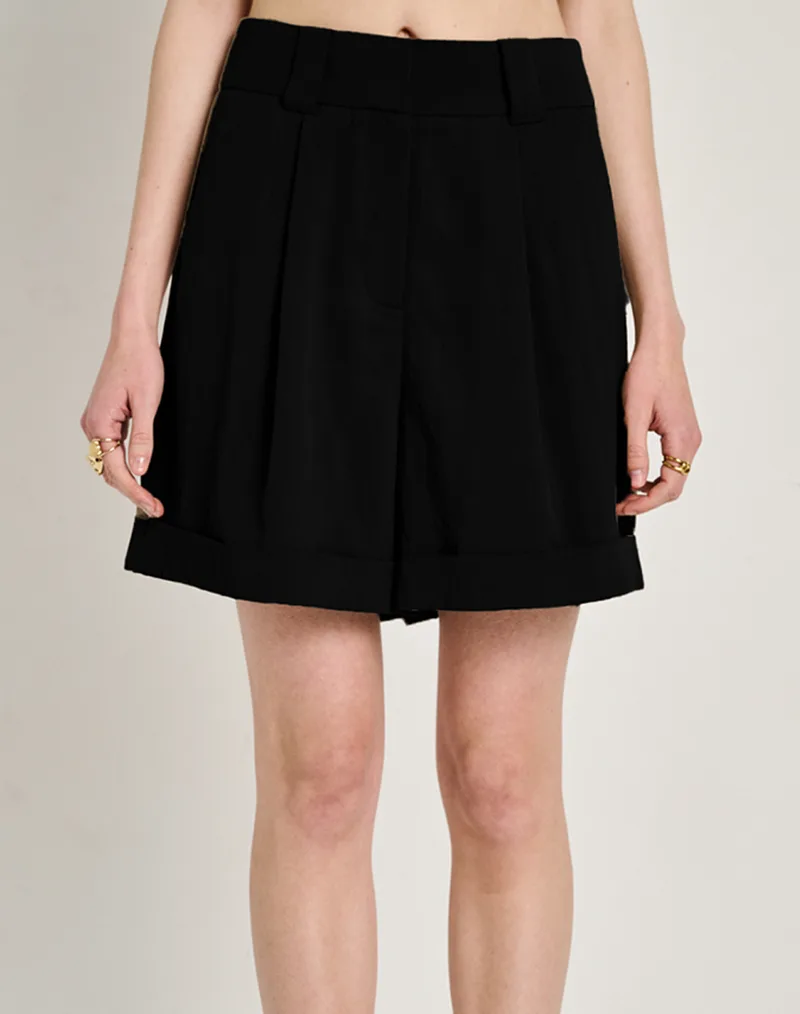 STAFF Happy Short Pant 95%Lyocell 5%Nylon 60-301.055-Ν0090 Black