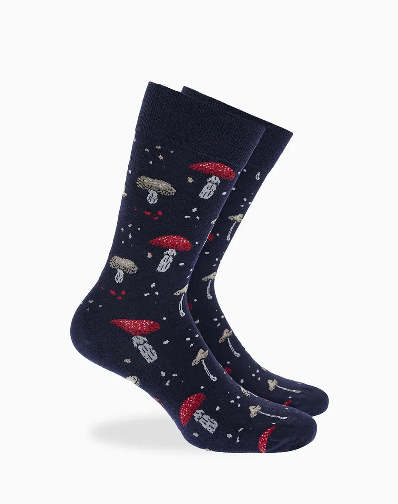 WALK ΑΝΔΡΙΚΕΣ ΚΑΛΤΣΕΣ BAMBOO ΜΕ ΣΧΕΔΙΟ W304-47-75 DarkBlue