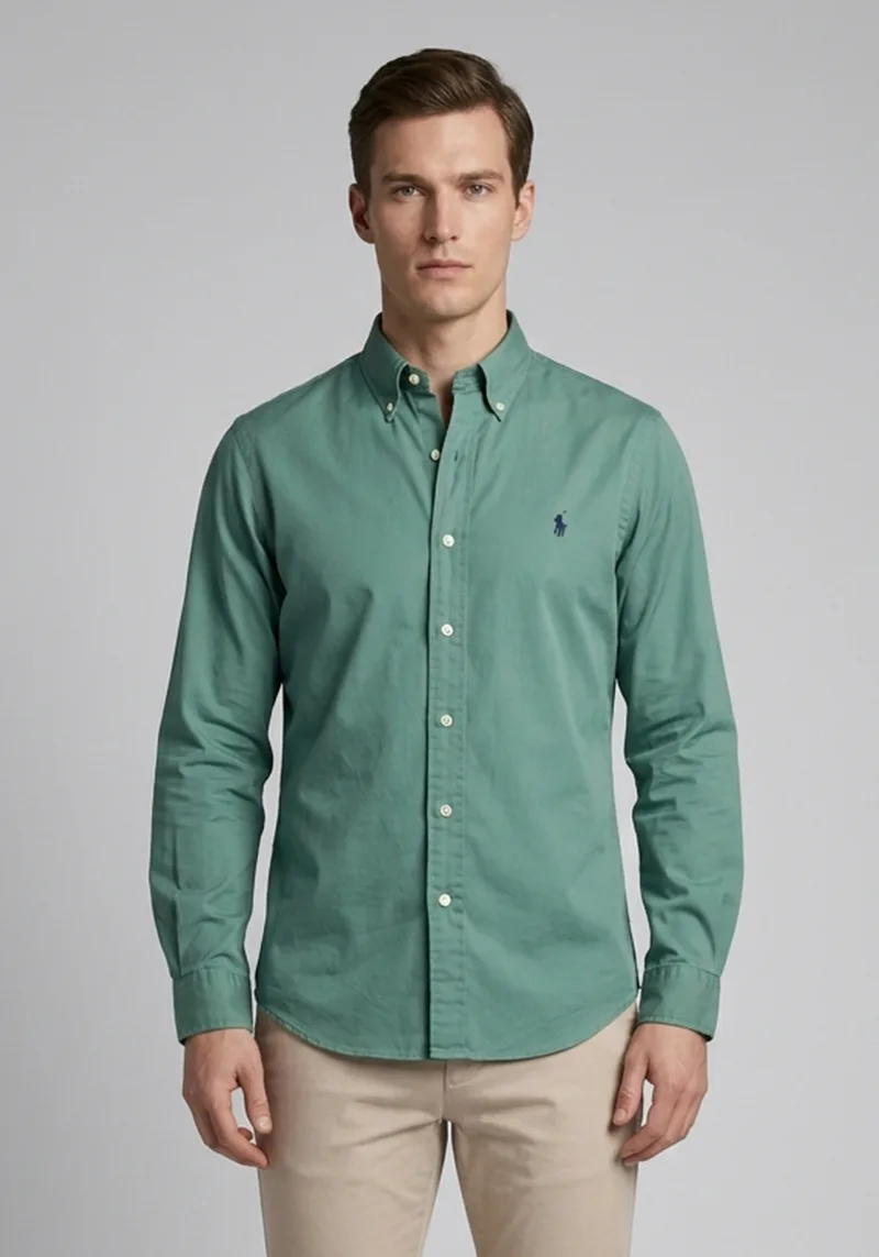 Polo Ralph Lauren Πουκάμισο Featherweight Twill - 710B20512 009 Blue