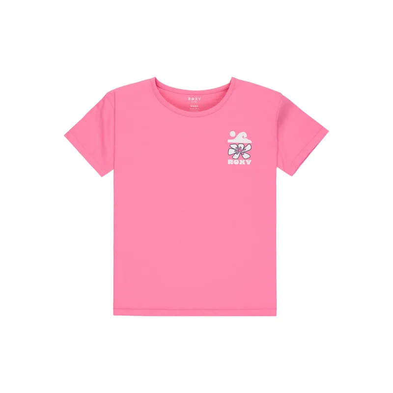 Roxy T-Shirt Lily ERGZT04139 Ροζ Regular Fit