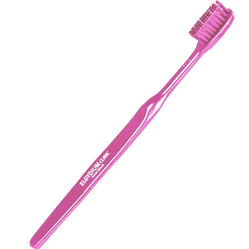 Elgydium Clinic Toothbrush 20/100 Soft Μαλακή Οδοντόβουρτσα Ειδικά Σχεδιασμένη για Μετεγχειρητική Φροντίδα, Περιοδοντίτιδα & για Ευαίσθητα Ούλα 1 Τεμάχιο - Ροζ