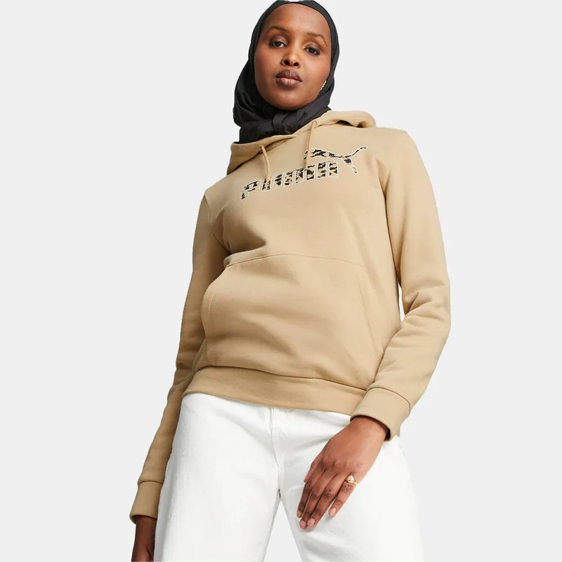 Puma Essential+ Animal Γυναικεία Μπλούζα με Κουκούλα (9000159130_71717)