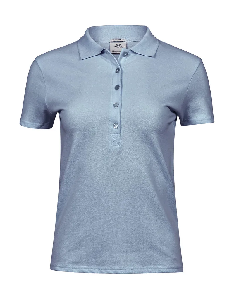 Γυναικεία Μπλούζα Polo 145 Tee Jays Luxury LS Stretch Light Blue