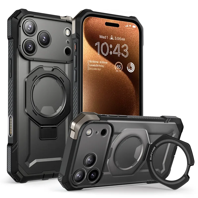 Θήκη Supcase Unicorn Beetle Grip Magsafe Black iPhone 17 Pro