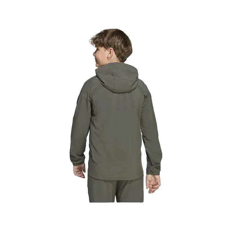 Ζακέτα adidas Veste tiro 25 competition vis tech travel junior en vert