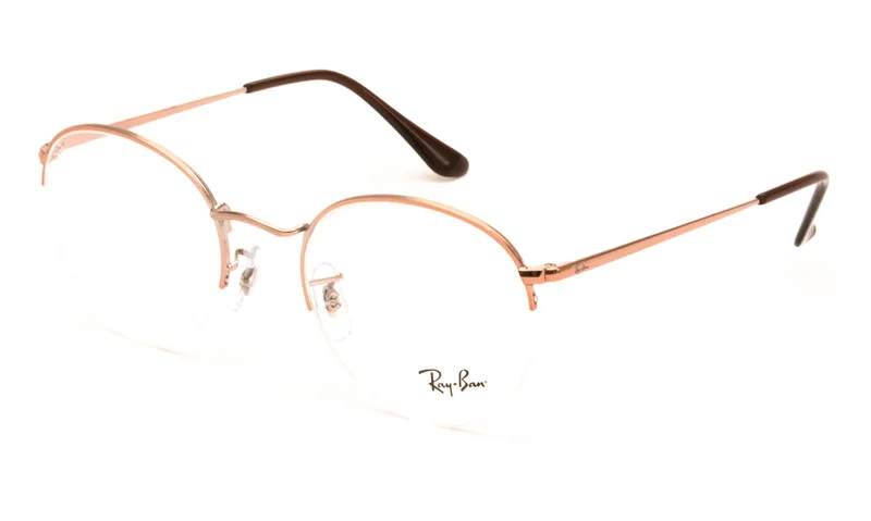 RAY BAN ΣΚΕΛΕΤΟΣ ΟΡΑΣΕΩΣ RAY BAN ROUND GAZE 3947V 2943 5122 3947V Καφέ