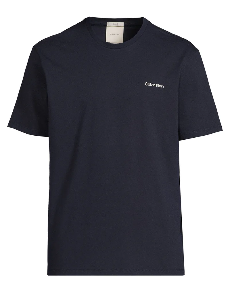 CALVIN KLEIN SS MICRO LOGO CREWNECK TEE LV04LC255G-CEF DarkBlue