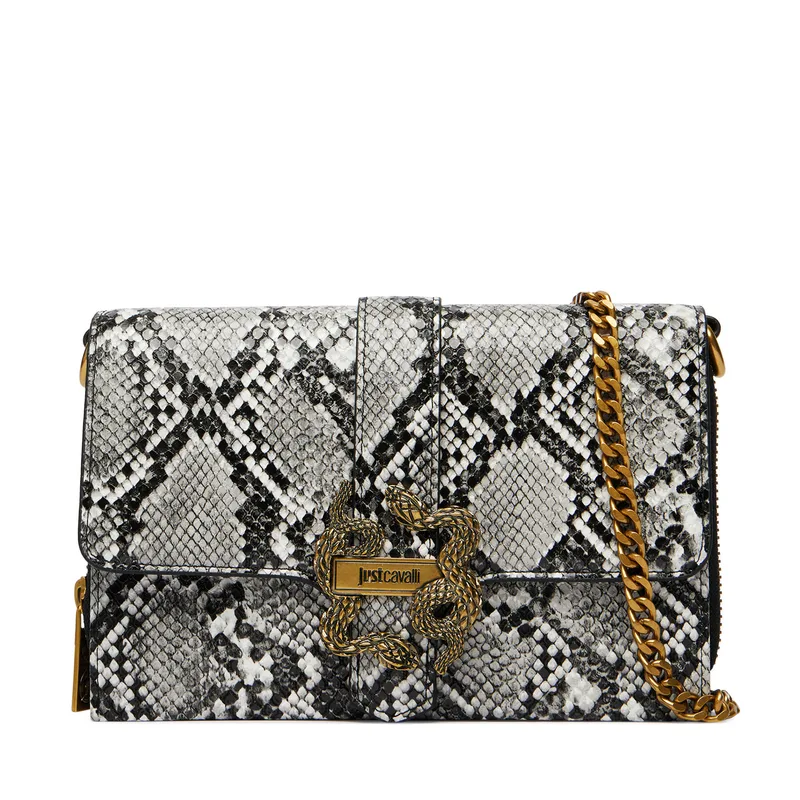 Τσάντα Just Cavalli 80RA5PL6 ZSD84 Γκρι