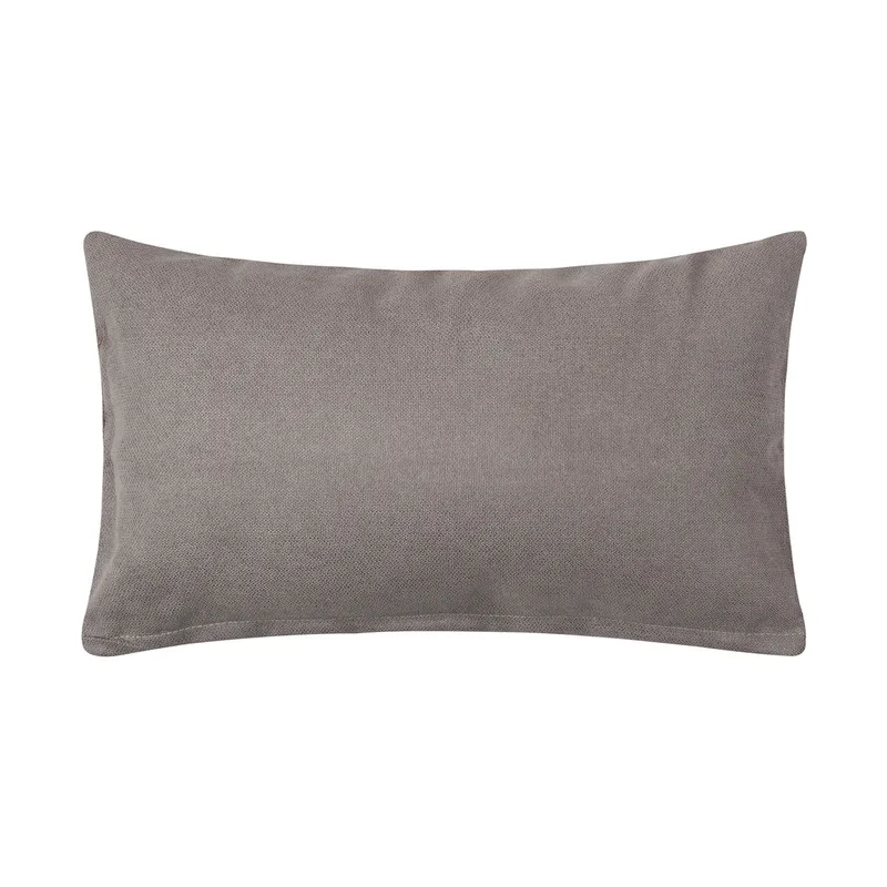 Διακοσμητική Μαξιλαροθήκη (30x50) Silk Fashion A802 Γκρι Σκούρο