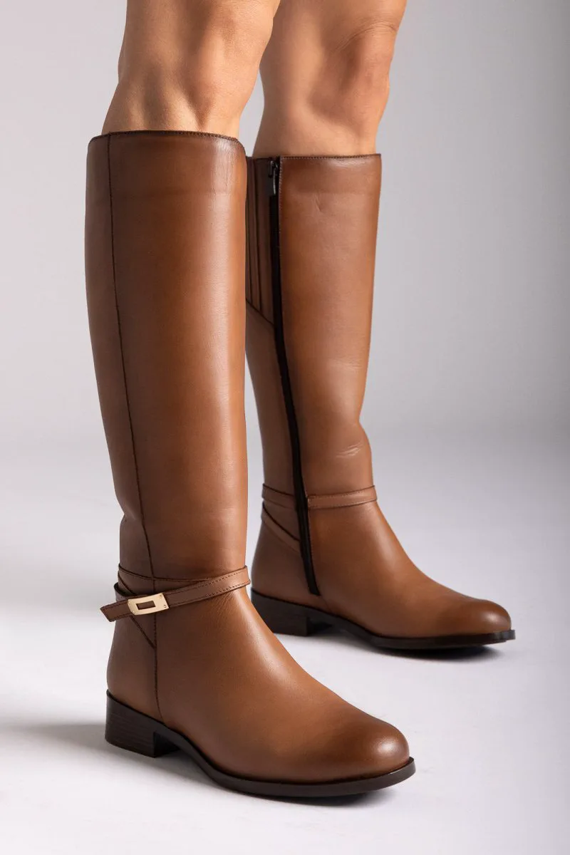 RAGAZZA Riding Boots - 0610 - Tan Matte