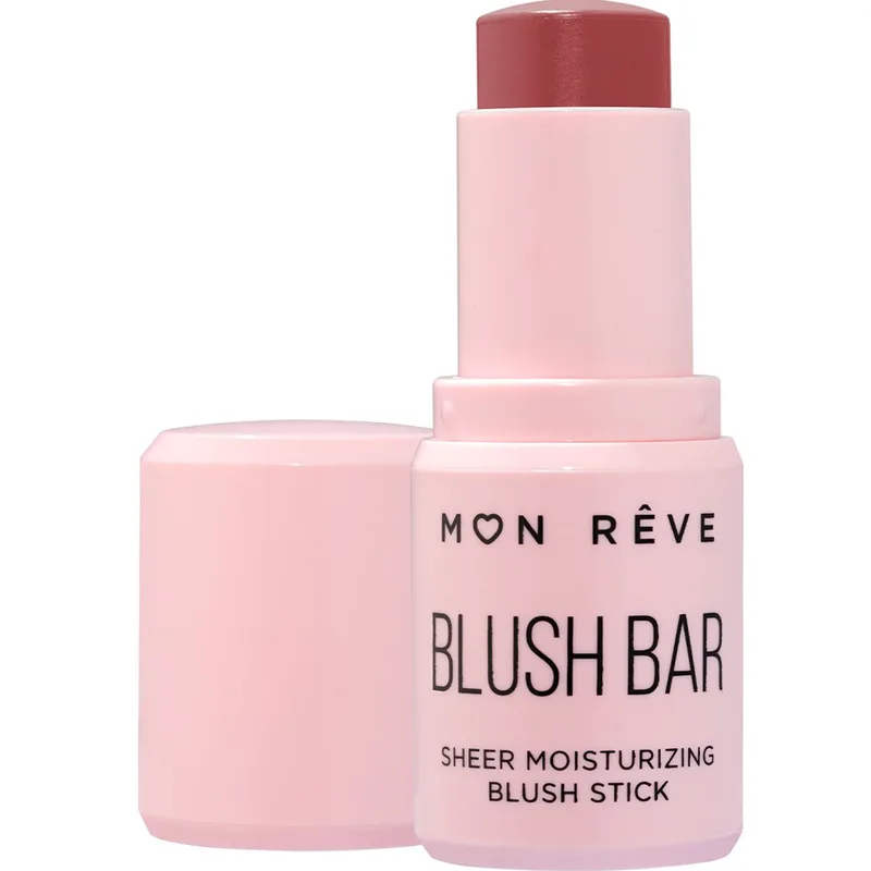 Mon Reve Blush Bar Sheer Moisturizing Blush Stick Ενυδατικό Κρεμώδες Ρουζ σε Μορφή Stick 5,5g - 02