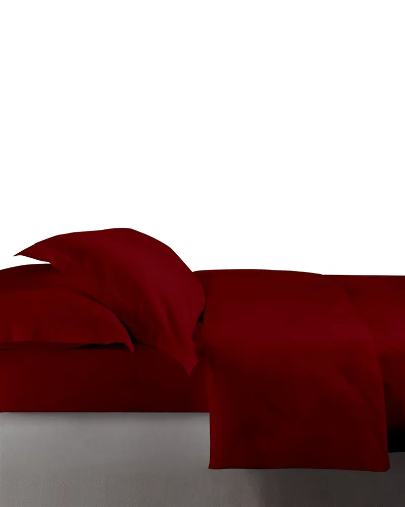 Σετ Παπλωματοθήκη King Size 3 Τεμαχίων Makis Tselios Genova Red2 240Χ260