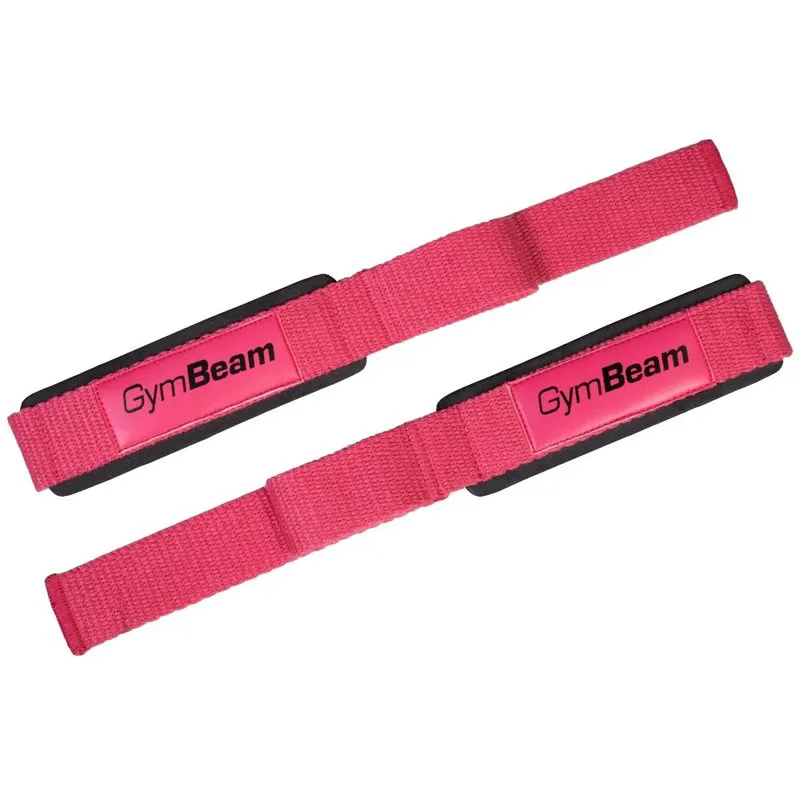 GymBeam X-Grip ιμάντες δύναμης χρώμα Ροζ