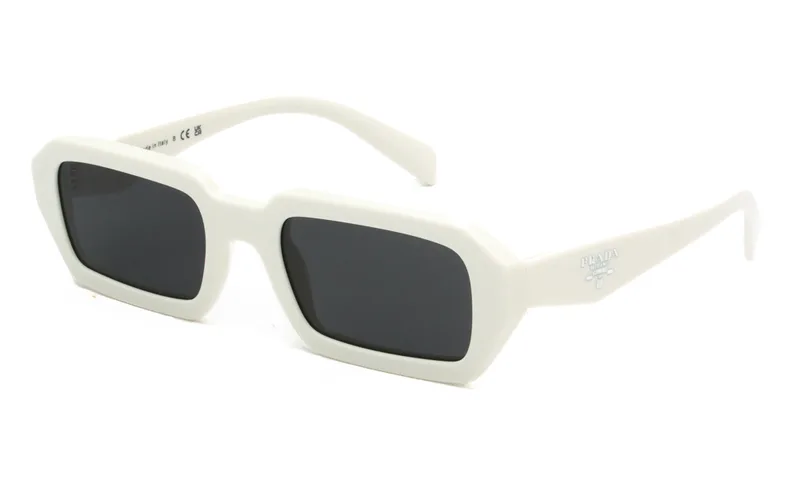 PRADA ΓΥΑΛΙΑ ΗΛΙΟΥ PRADA A12S 17K08Z 5221 A12S Λευκό