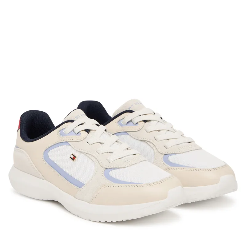 Αθλητικά Tommy Hilfiger Light Runner FW0FW09409 Μπεζ