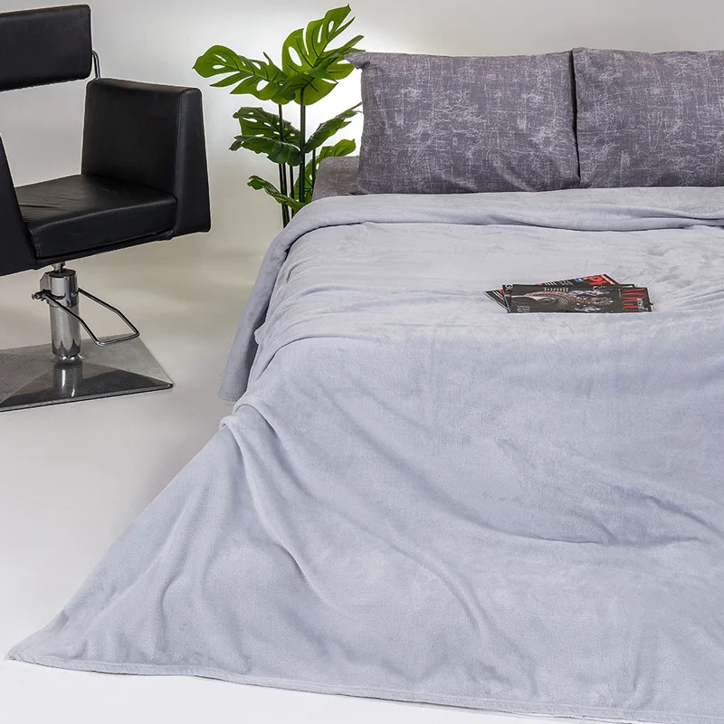 Κουβέρτα Fleece Υπέρδιπλη 220x240 Melinen Tokyo Light Grey 220x240