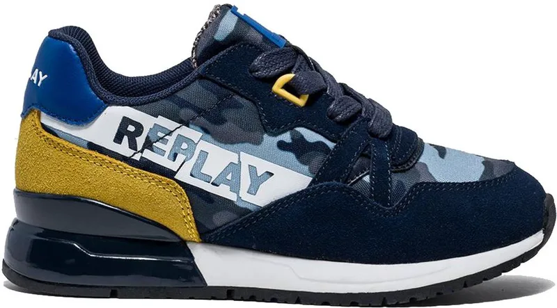 SNEAKERS REPLAY GBS29 .202.C0004L ΠΑΡΑΛΛΑΓΗ ΜΠΛΕ (EU:36)