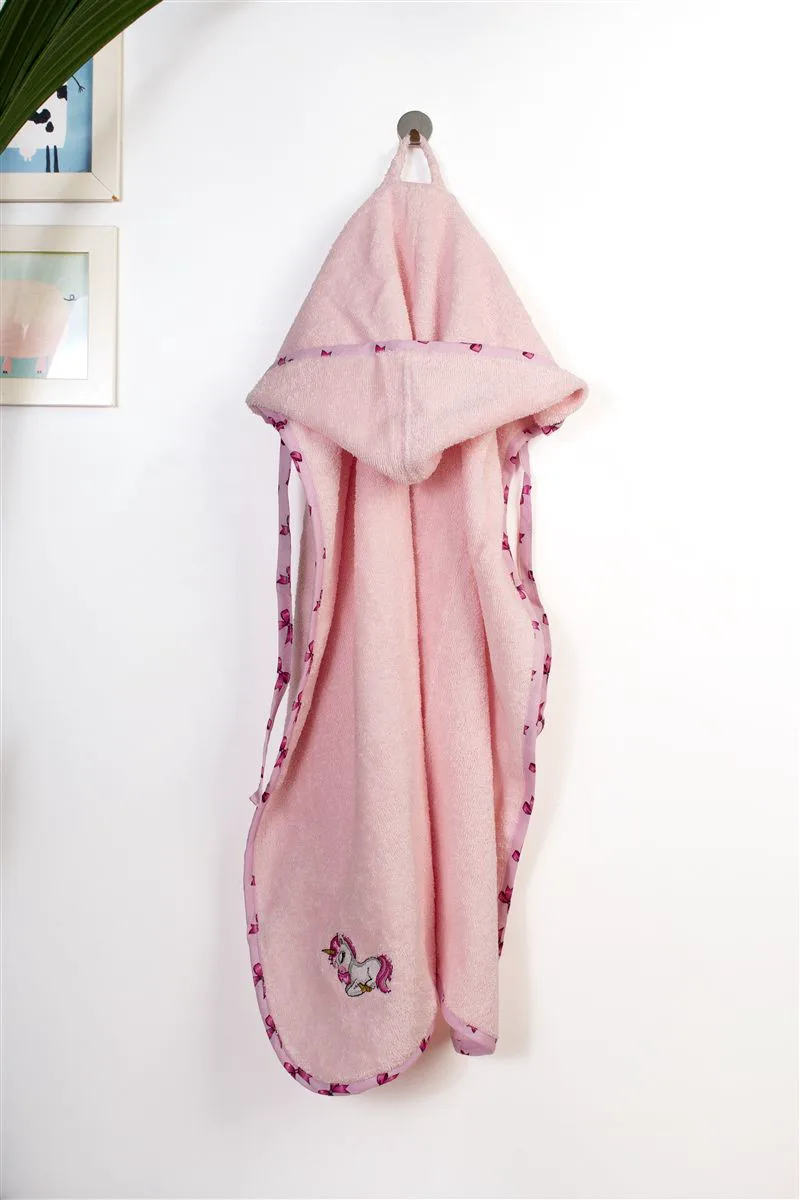 Κάπα Με Κέντημα Bebe 75x85εκ. Unicorn 187 Ροζ Dimcol (Ύφασμα: Βαμβάκι 100%, Χρώμα: Ροζ) - DimCol - 31141429040