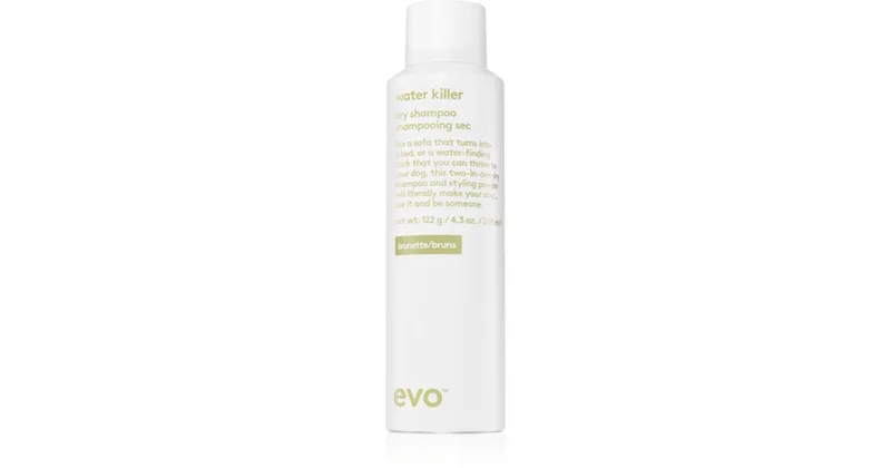 EVO Style Water Killer Dry Shampoo for Dark Hair 200ml