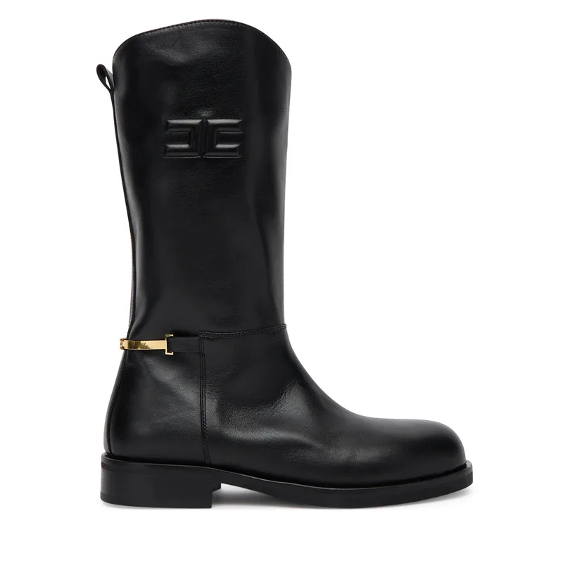 Μπότες Elisabetta Franchi F4-A6E-0449 Μαύρο