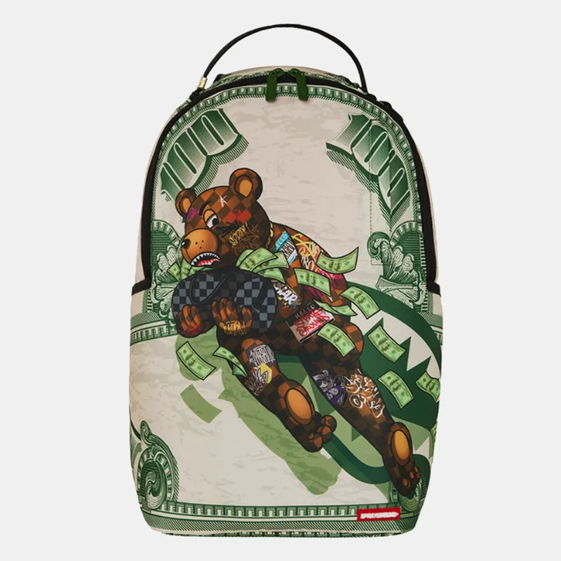 Sprayground Money Fly Bear Σακίδιο Πλάτης 20L (9000278317_1523)