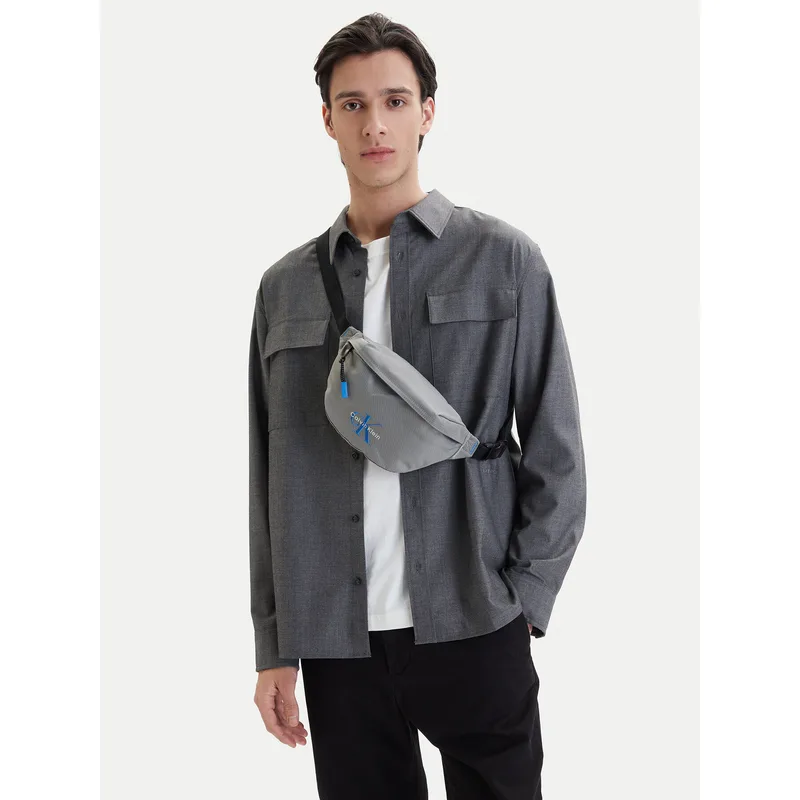 Τσαντάκι Μέσης Calvin Klein Bold Waistbag LV04D3116G Γκρι