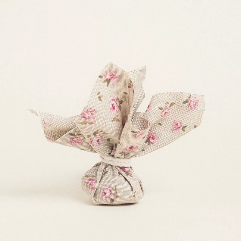 Beauty Home ΜΑΝΤΗΛΙ 27 x 27 cm ΜΙΝΙ ΦΛΟΡΑΛ ΜΠΕΖ