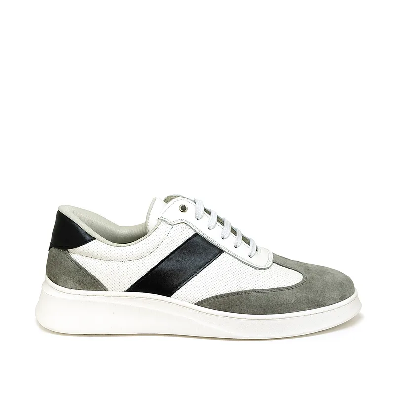 Bigshoes KL20242-08 Δερμάτινο Casual Γκρι