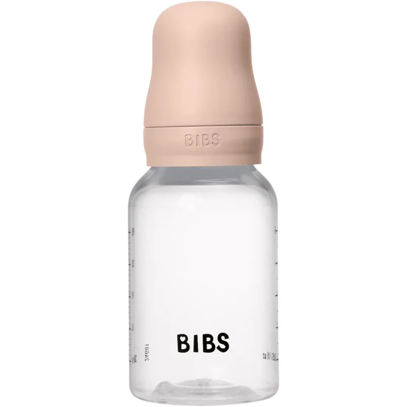BIBS Anti-Colic Baby Bottle Latex μπιμπερό κατά των κολικών με θηλή καουτσούκ Blush 150 ml