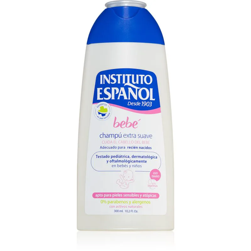 Instituto Español Bebé Απαλό σαμπουάν για νεογέννητα 300 ml