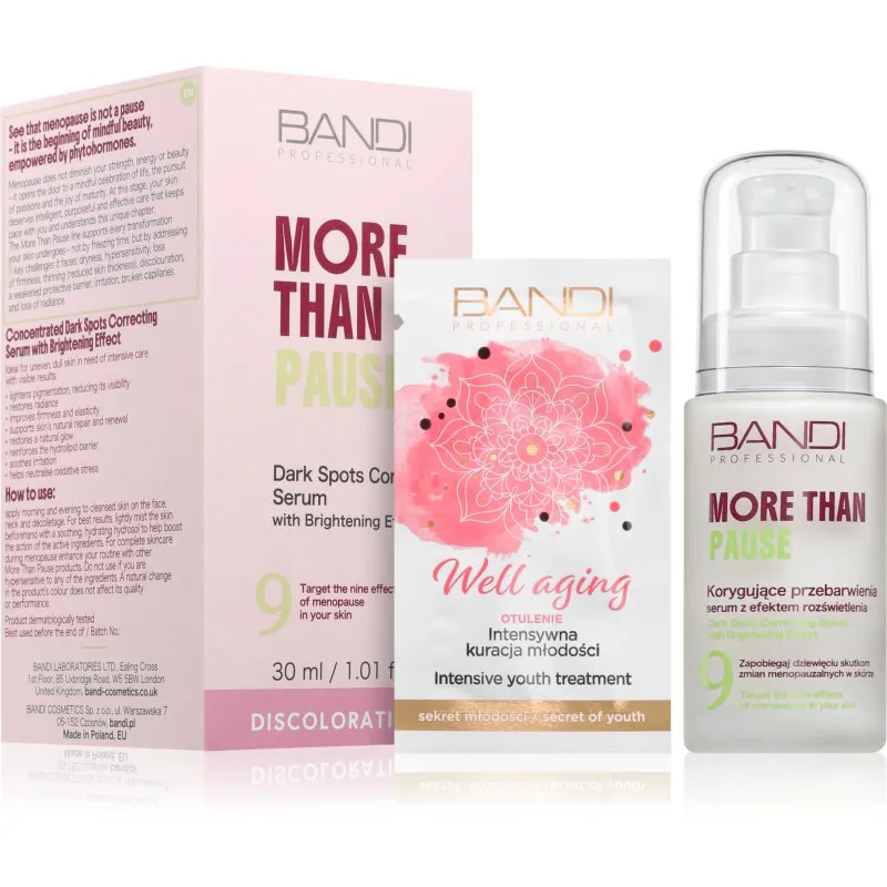 BANDI Cosmetics More Than Pause ορός για την αντιμετώπιση των μαύρων κηλίδων 30 ml