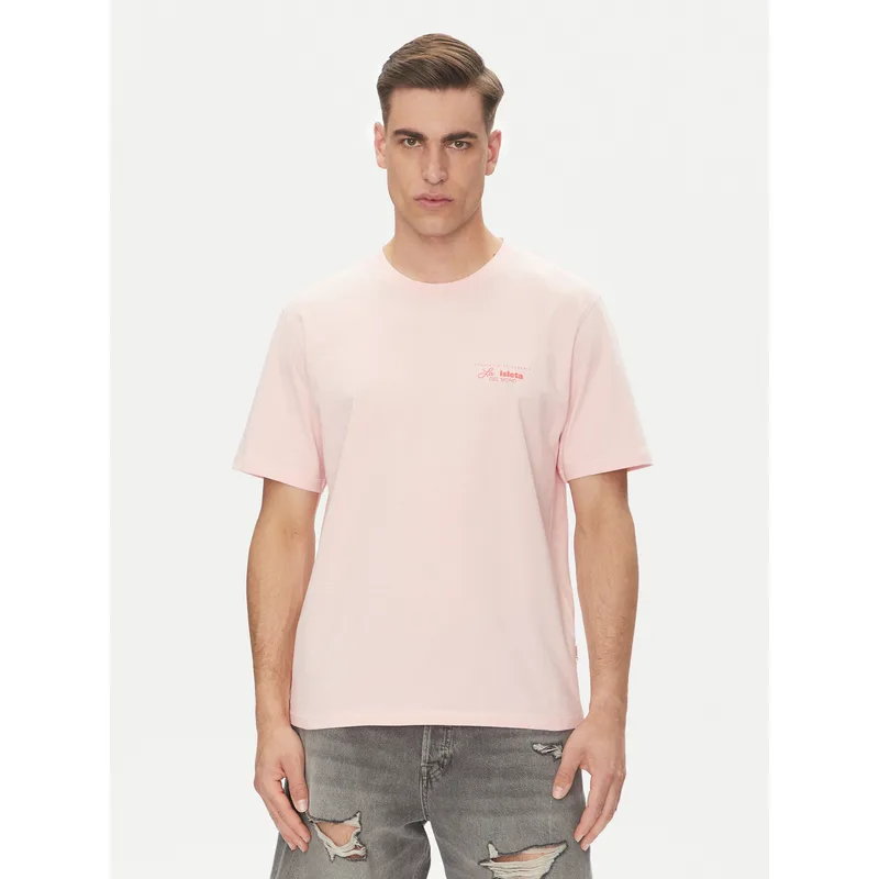 Jack & Jones T-Shirt Almeria 12276785 Ροζ Relaxed Fit