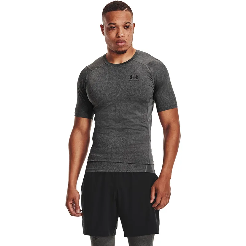 T-shirt Under Armour Hg Armour Comp Ss Carbon Heather M