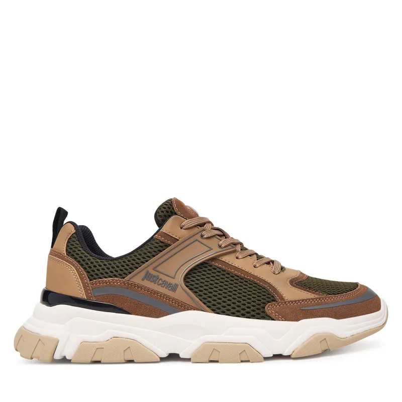 Αθλητικά Just Cavalli 80QA3SH5 ZSE66 Καφέ