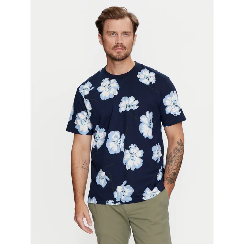Gap T-Shirt 796255-29 Σκούρο μπλε Regular Fit