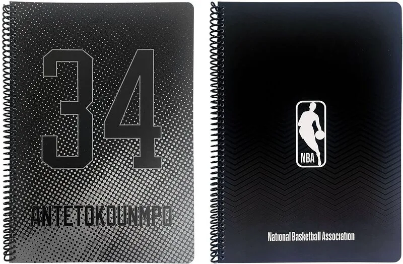 NBA Giannis-NBA Logo Τετράδιο A4 Σπιράλ 2 Θεμάτων-2 Σχέδια (378-13440)