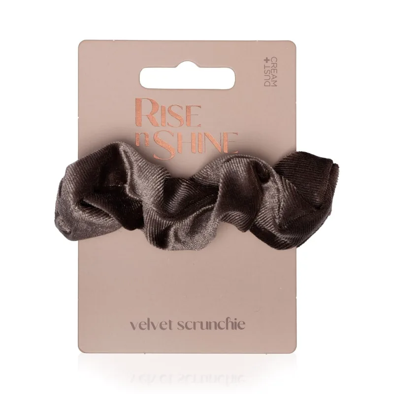 SCRUNCHIE RISE N SHINE ΒΕΛΟΥΔΙΝΟ DUSTY ROSE 1ΤΜΧ