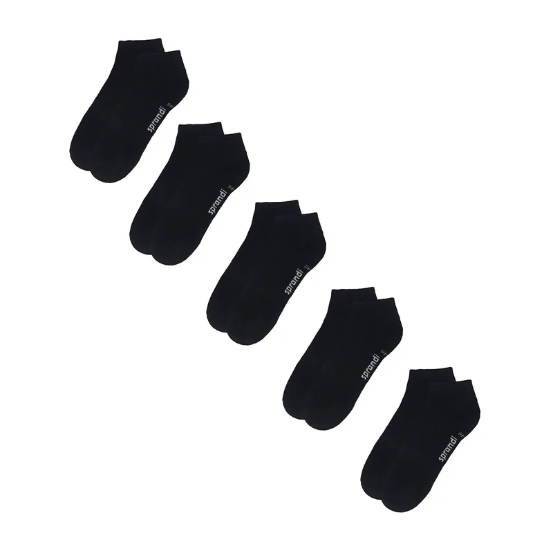 Κάλτσες κοντές Sprandi 0MB-001-AW23 (5-pack) Μαύρο