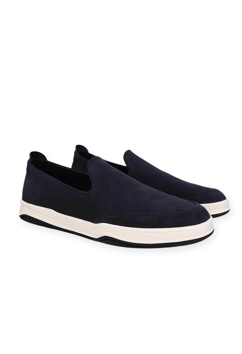 ΑΝΔΡΙΚΑ ΠΑΠΟΥΤΣΙΑ IZAC ERICO HIGH-TOP ΔΕΡΜΑΤΙΝΑ SNEAKERS ΣΚΟΥΡΟ ΜΠΛΕ
