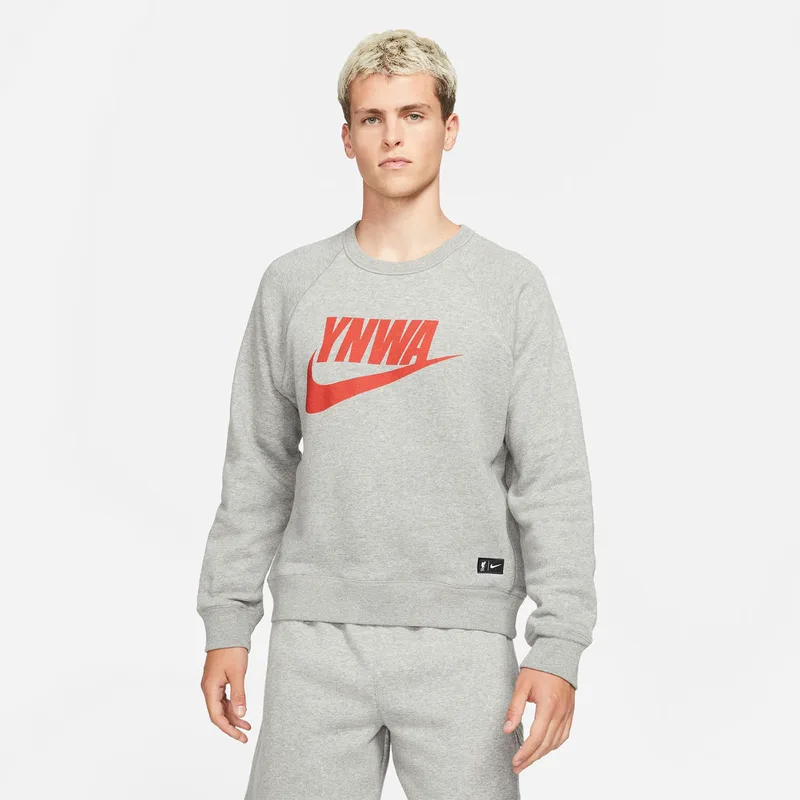 LIVERPOOL FC CREW SWEATSHIRT ΓΚΡΙ
