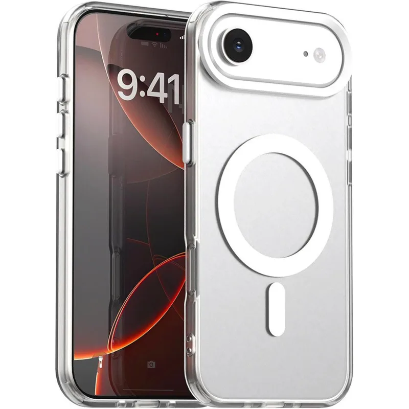 Θήκη iPhone Air Techsuit CandyCase Σκληρή Ημιδιάφανη με MagSafe - White (5949419313255)